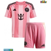 Inter Miami Lionel Messi #10 Heimtrikotsatz Kinder 2025-26 Kurzarm (+ Kurze Hosen)